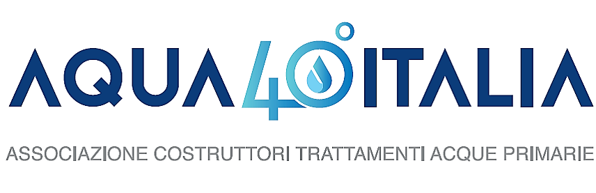 Logo 40 anni Aqua Italia