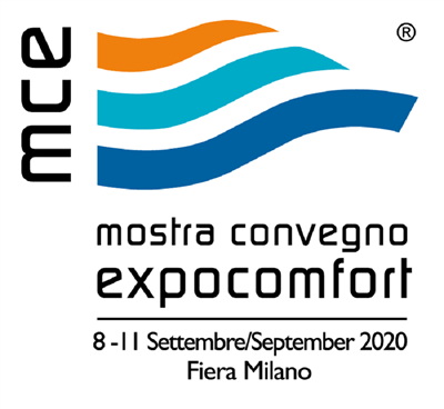 MCE – Mostra Convegno Expocomfort, dall'8 all’11 settembre 2020 a Milano