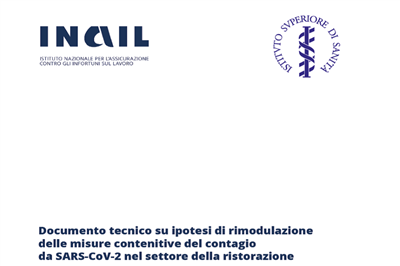 Covid-19 | Raccomandazioni INAIL per gestione fase 2 settore ristorazione