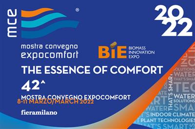 MCE - Mostra Convegno Expocomfort e BIE riprogrammate per il 2022