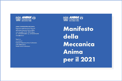 Manifesto della Meccanica per il 2021 da presentare al Governo
