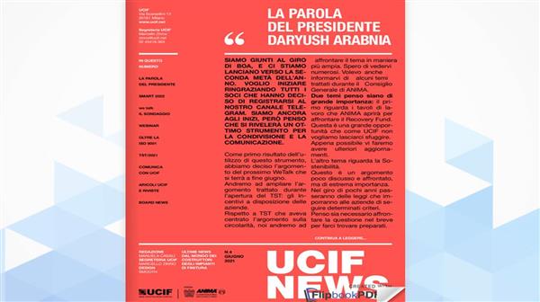 Nuovo numero di giugno del Magazine UCIF