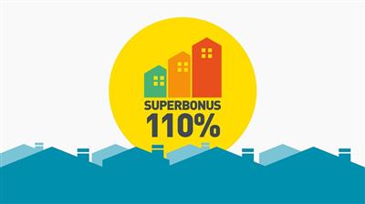 "Andiamo a 110" prima puntata della trasmissione televisiva che parla dei vantaggi del Superbonus 110%
