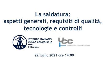 Formazione UCC: la saldatura