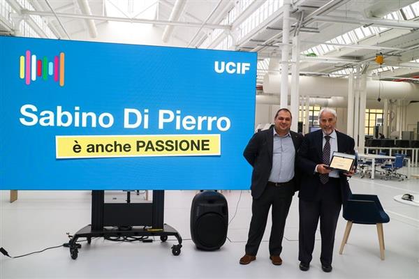 Sabino Di Pierro premiato da UCIF