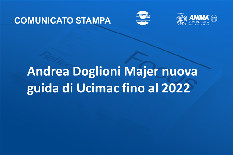 Andrea Doglioni Majer nuova guida di Ucimac fino al 2022