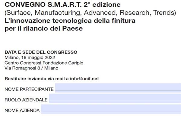 Aperte le iscrizioni al Convegno S.M.A.R.T.