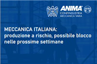 Meccanica italiana: produzione a rischio, possibile blocco nelle prossime settimane
