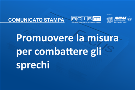 Acism, promuovere la misura per combattere gli sprechi