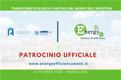 6 ottobre 2022 | ASSOPOMPE protagonista di Energy Industry  &Efficiency a Gardaland (VR)