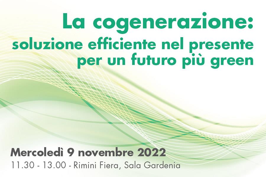 Convegno istituzionale Italcogen a Key Energy 2022
