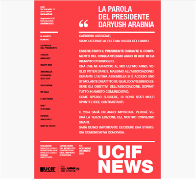 Il nuovo numero di dicembre del magazine di Ucif