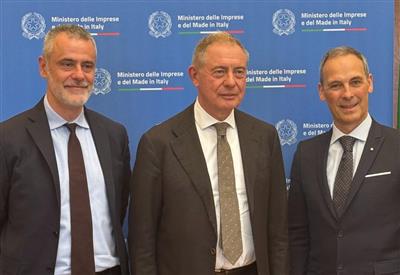 Il presidente di Anima Confindustria incontra il Ministro delle Imprese e del Made in Italy