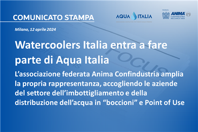 Watercoolers Italia entra a fare parte di Aqua Italia