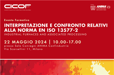 CICOF | Interpretazione e confronto relativi alla norma EN ISO 13577-2 / 13577-4