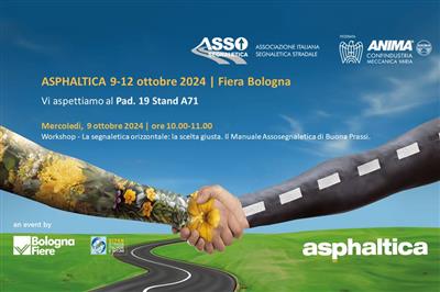 ASSOSEGNALETICA protagonista di Asphaltica 2024 - BolognaFiere