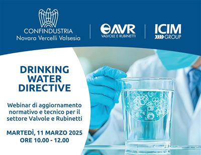 Webinar Drinking Water Directive 11 marzo 2025