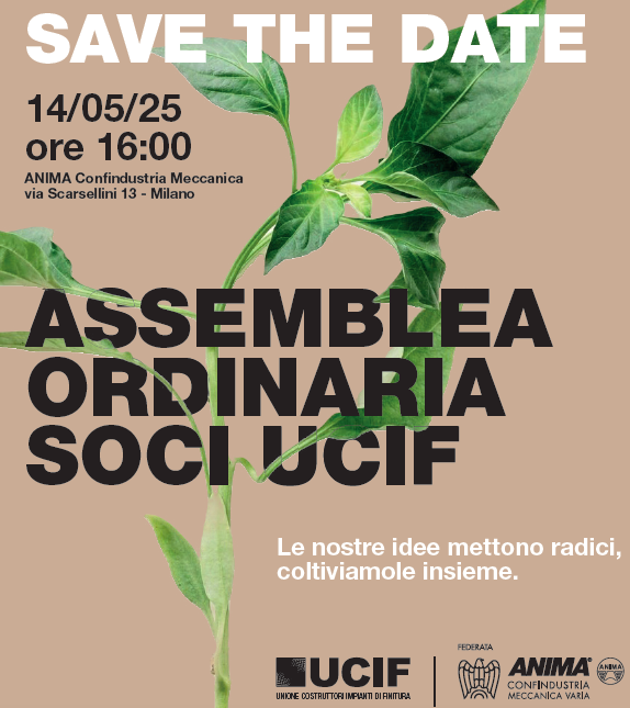 SAVE THE DATE| 14 Maggio, Assemblea ordinaria UCIF