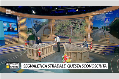 MI MANDA RAI 3 del 5 aprile 2025 | cartelli e strisce non conformi