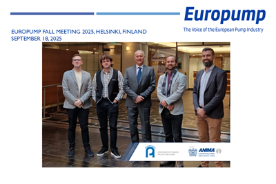 ASSOPOMPE ai Meeting Autunnali Europump 2025 a Helsinki: focus su normative, sostenibilità e innovazione