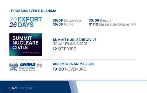I prossimi eventi di Anima Confindustria
