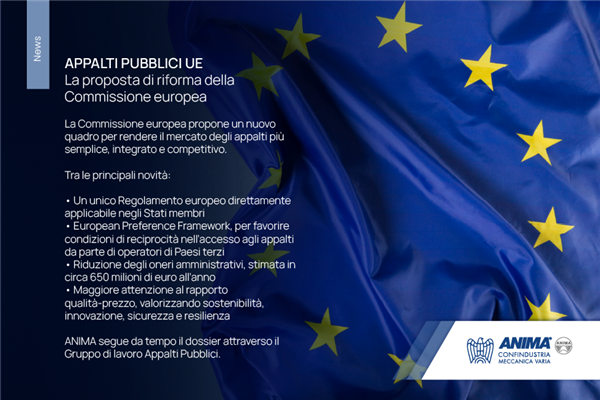 Appalti pubblici UE, dalla Commissione la proposta di riforma