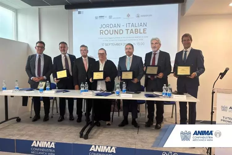 Anima Confindustria incontra a Milano i ministri della Giordania
